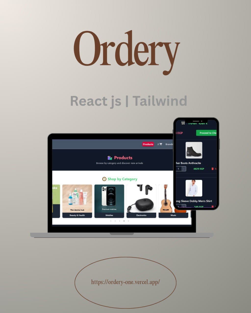 Ordery E-commerce