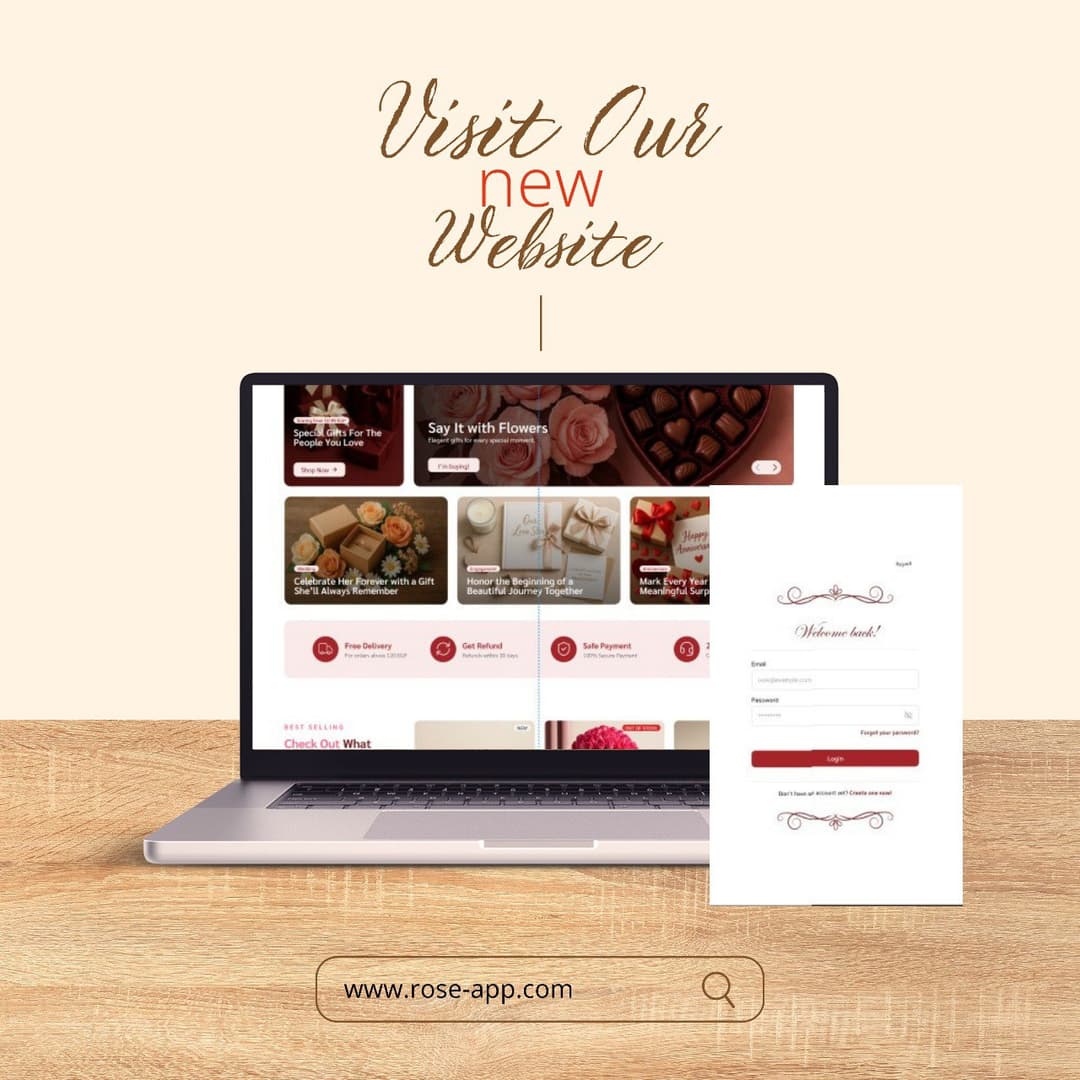 Rose E-commerce & Dashboard
